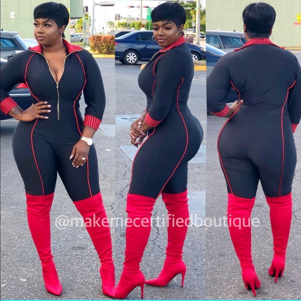 Dare Devil Jumpsuit / Romper